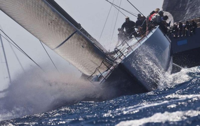 Highland Fling wins Loro Piana Superyacht Regatta 2011 in Porto Cervo phot Credits - Guido Trombetta