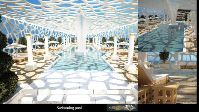 Hyun-Seok Kim desined Voronoi Yacht