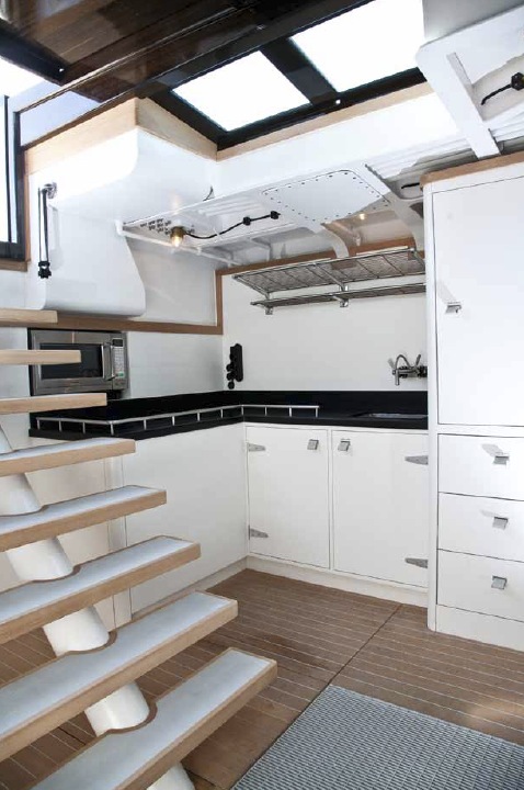 Interior of the Hoek 115 F-Class Classic SY Firefly - Image courtesy of Hoek Design