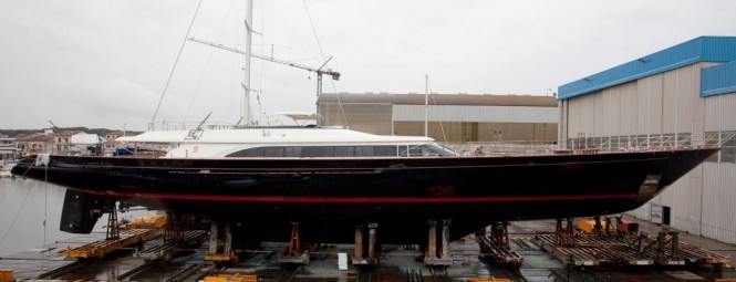 56 m superyacht Fidelis delivered by Perini Navi