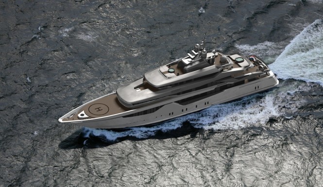 The 73 metre Hot Lab Designed superyacht ICON 73 MILANO