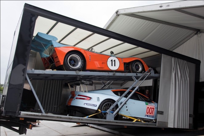 37 m Superyacht Aurelia Race Cars - photography by Emilio Bianchi