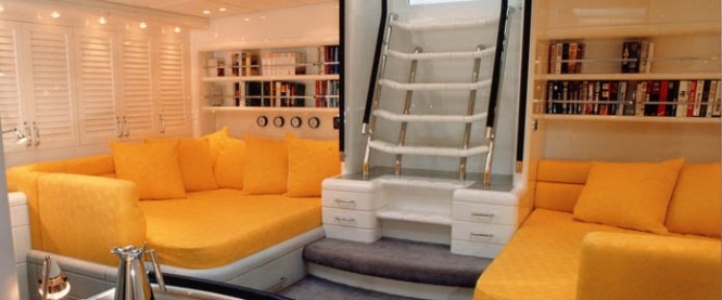 The first Superyacht to be designed by Andrew Winch Designs Cyclos III was delivered in 1990