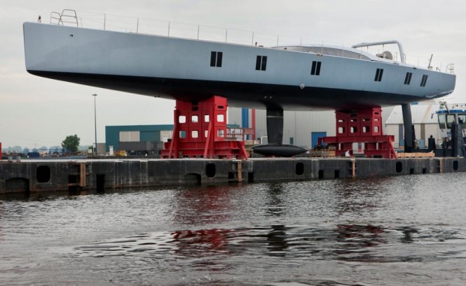 Vitters superyacht Sarissa - Photo by Albert Brunsting
