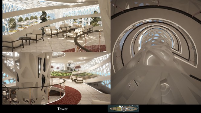 Voronoi Superyacht  designed by Hyun-Seok Kim