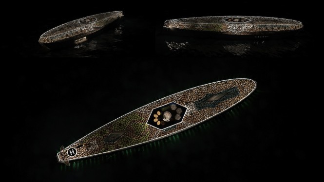 Voronoi Yacht design by Hyun-Seok Kim