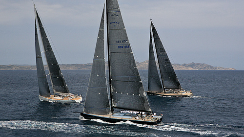 Wally Sailing yacht Highland Fling at Superyacht cup 2011