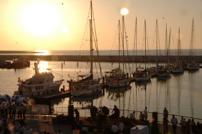 Yachts at the EMYR at KGM - The Karpaz Gate Marina Cyprus Eastern Mediterranean