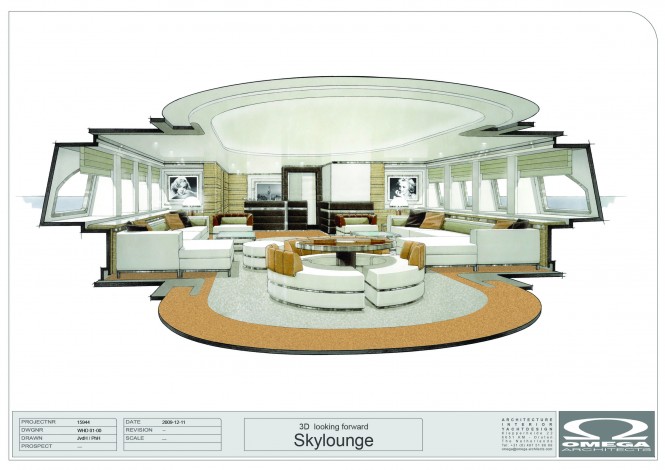 9th 4400 series Heesen Yacht Zentric - Skylounge