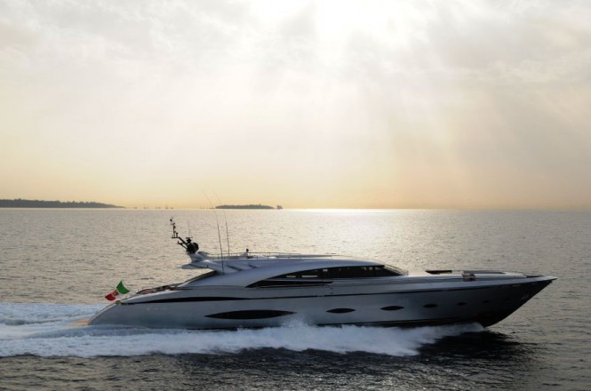 AB 140 yacht Elizaveta launched by AB Yachts Shipyard, part of the FIPA GROUP