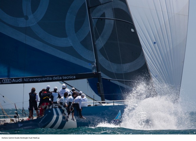 Azzurra sailing yacht - Audi MedCup - Cascais - Photo Guido Trombetta - Studio Borlenghi 