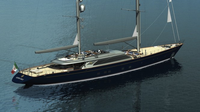 C2193 sailing yacht by Perini Navi