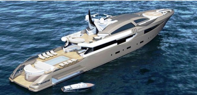 CRN launches Dislopen line of superyachts - The CRN 62m Sport - Credit Zuccon International Project  