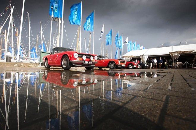 Cars from HERO (Historic Endurance Rally Organisation), The Solent, UK - Panerai British Week 2011.'    Lloyd Images ©