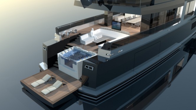 Fast Commuter Motor Yacht Project Rebel by NewCruise 