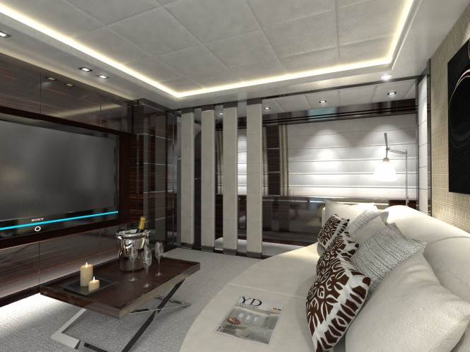 Leopard 46 TUTTO LE MARRANE yacht - Media room