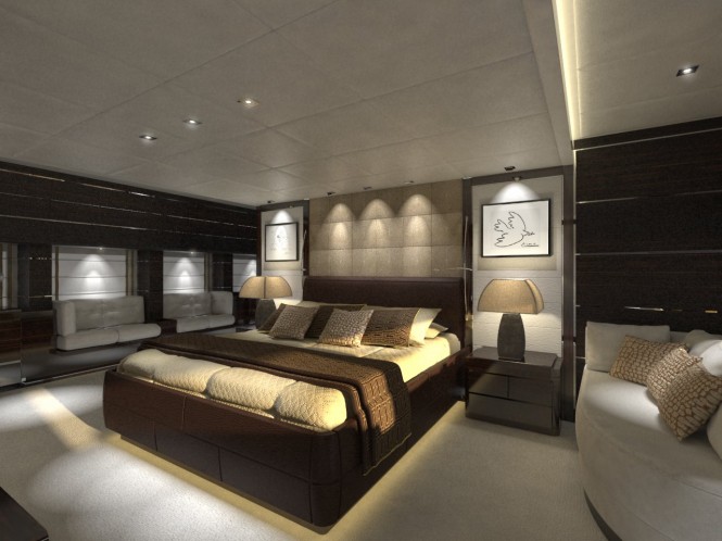 Marrane by Leopard Yachts - Leopard 46m - Owner's cabin