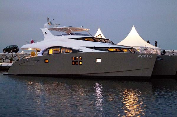 Mediterranean Premiere in Spain for Charter yacht DAMRAK II - a 70 Sunreef Power Catamaran