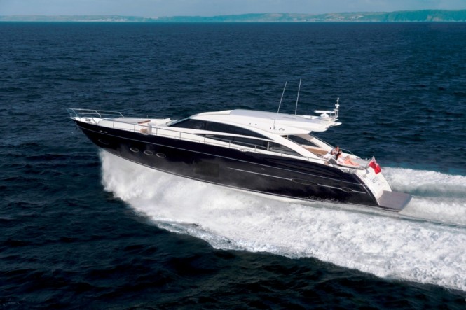 Princess V72 sports yacht