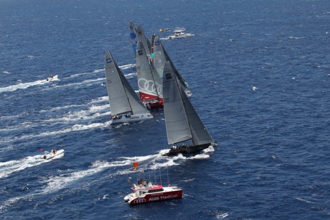 Region of Sardinia Trophy - 20 07 2011 Photo - Ian Roman Audi MedCup