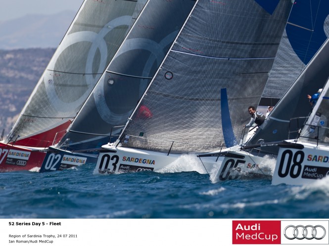 Region of Sardinia Trophy, 24 07 2011 © Ian RomanAudi MedCup  