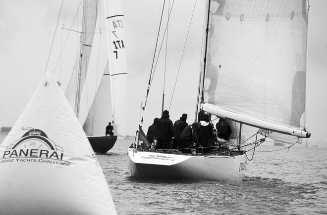 Sailing yacht Crusader and Italia - Panerai British Classic Week 2011'    Lloyd Images ©