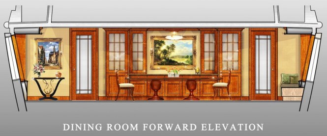 The Bray 42 metre Ocean Motor Yacht Interior 