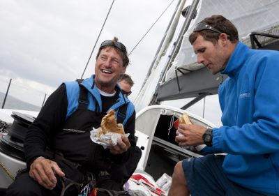 Transatlantic Race 2011 Sailing yacht Rambler 100 wins LINE HONORS - Photo by Mark Lloyd