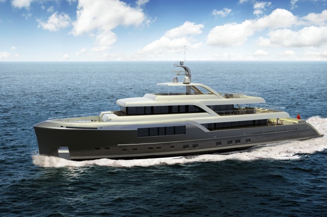 46m Neo Classic long-range motor yacht by MCC Yachts