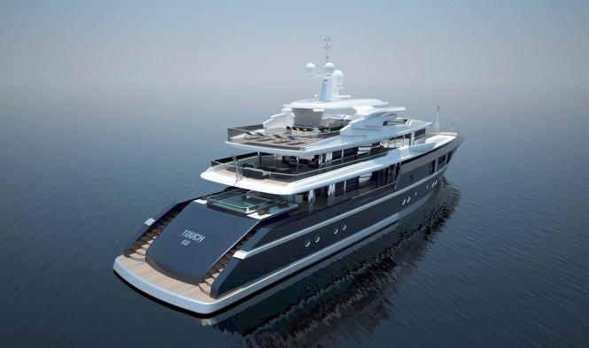 60-metre yacht concept by Newcruise - TOUCH 60 yacht