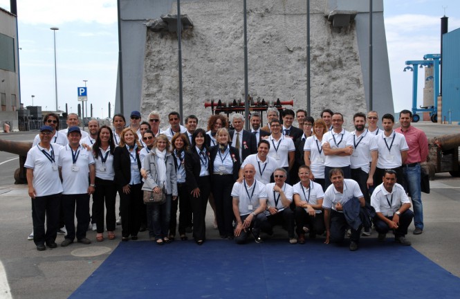 Benetti Shipyard opened its doors to the public in Livorno