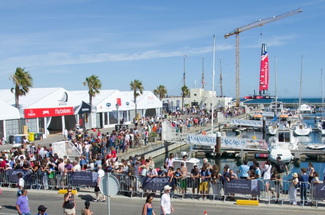 Emirates Team New Zealand wins the first AC World Series Cascais, Portugal © ACEA (2011) Photo R. Pinto