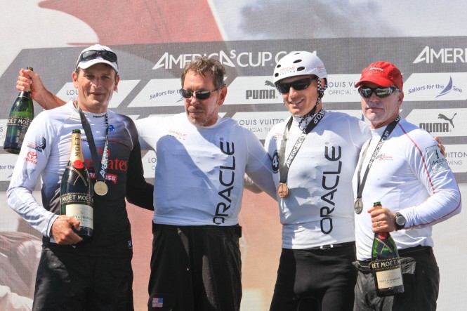 Emirates Team New Zealand wins the first AC World Series Cascais, Portugal © ACEA (2011) Photo G. Martin-Raget