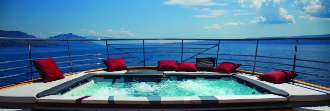 JoyMe superyacht - Spa Pool - Exterior styling by Marijana Radovic