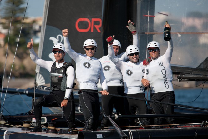 ORACLE Racing wins Match Race championship Cascais, Portugal © ACEA (2011) Photo G. Martin-Raget