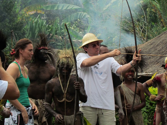 Papua New Guinea arrow-shooting-asaro