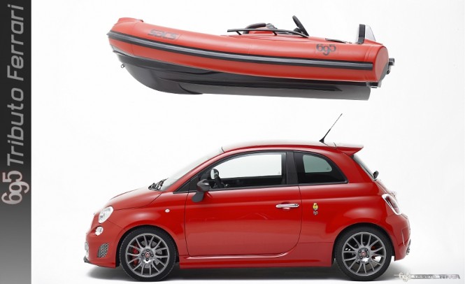 Sacs Abarth 695 superyacht tender - Limited Edition Ferrari Tribute