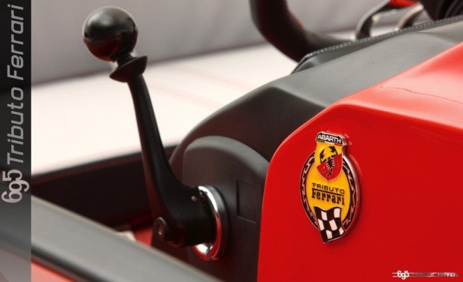 Sacs Abarth 695 tender detail - designed by Christian Grande