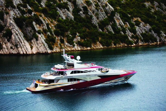 Superyacht JoyMe - Exterior styling and interior design by Marijana Radovic of Standby