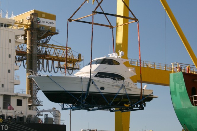 The stunning Riviera 75 yacht is a self-contained luxury home that can go anywhere in the world