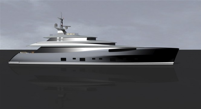 45m Motor Yacht 379 by Dubois Naval Architects