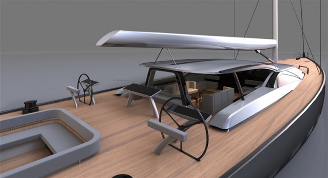 46m Sailing Yacht 378 by Vitters and Dubois 