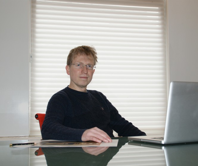 Luxury yacht designer Guido de Groot