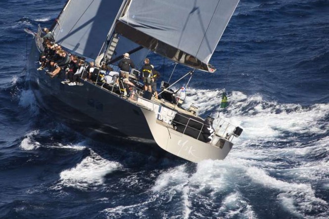 Maxi Yacht Rolex Cup 2011. Sailing yacht Y3K wins the Wally Class. Credits Carlo BorlenghiRolex.