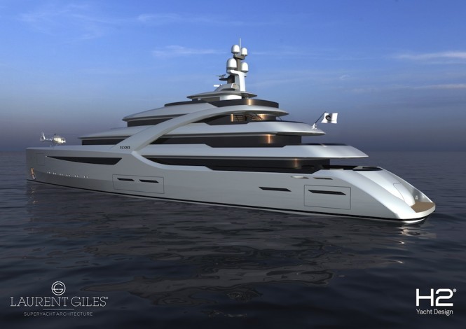Motor Yacht Icon 85m Britannia by H2 Design