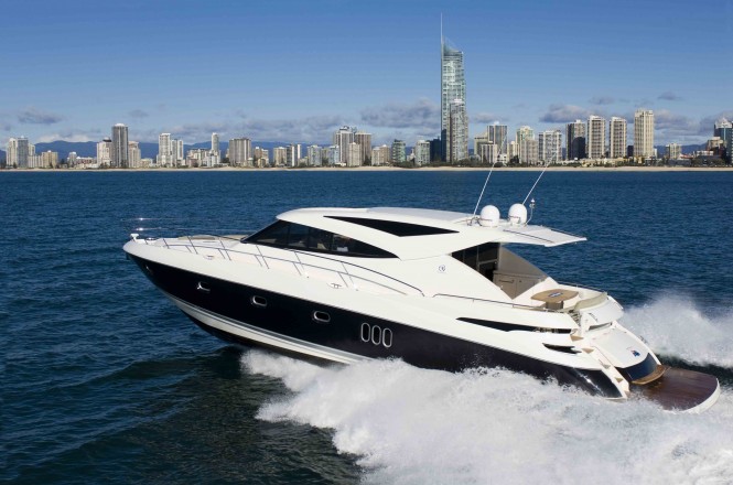 Riviera's 5800 Sport Yacht features Volvo Penta IPS which offers 30 per cent better fuel consumption