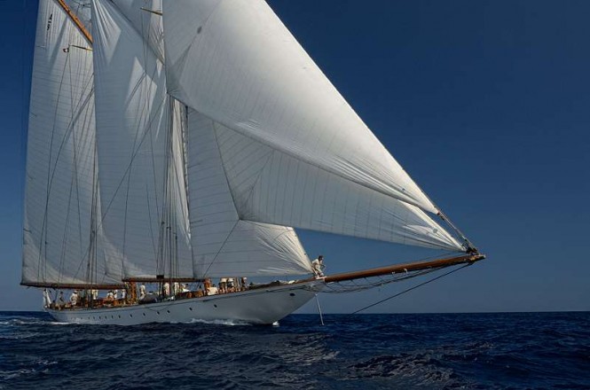 Sailing yacht Elena - Photo Credit Alessandro Spiga YCCS