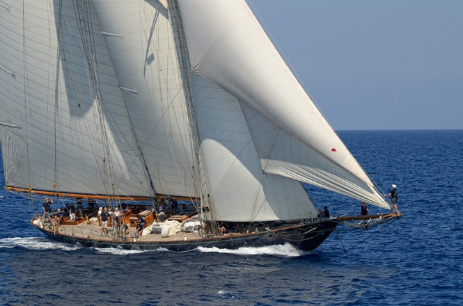 Sailing yacht Mariette of 1915 - Photo Credit Alessandro Spiga YCCS