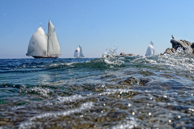 Sailing yacht Mariette of 1915 and Moonbeam IV. Credit Alessandro SpigaYCCS