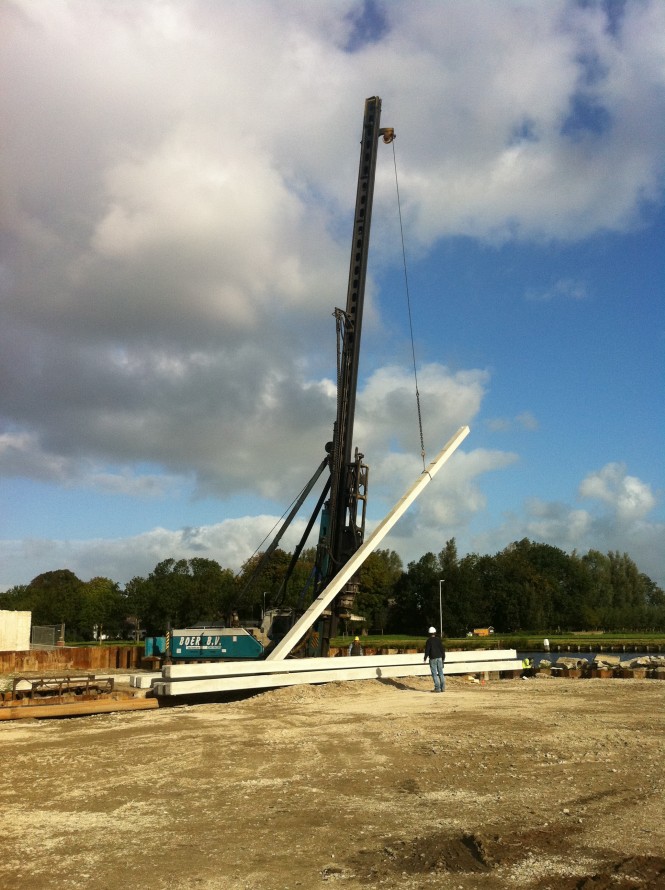 The new Mulder yard site in Zoeterwoude Rijndijk